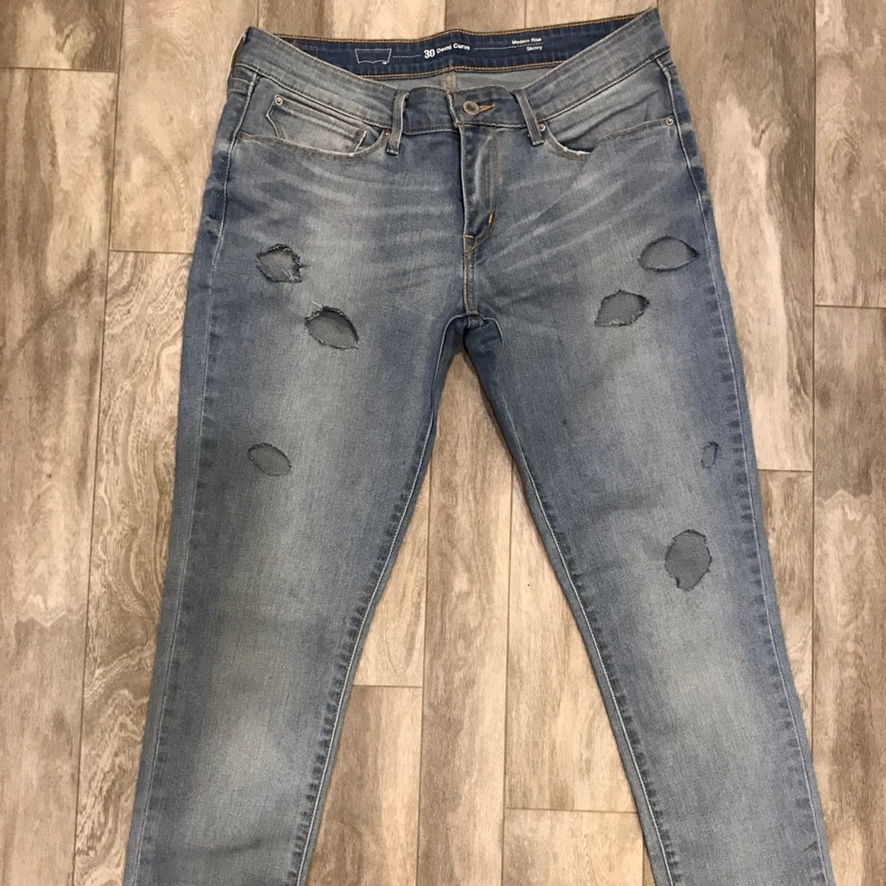 Levi's Demi curve Jeans. Modern rise. Skinny.